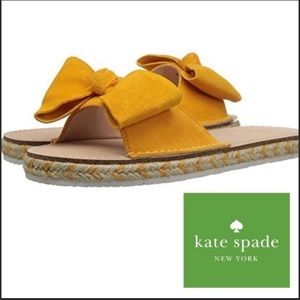 NWOT KATE SPADE NEW YORK IDALA BOW ESPADRILLE